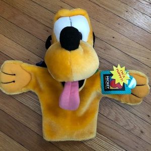 NWT Disney’s Pluto puppet